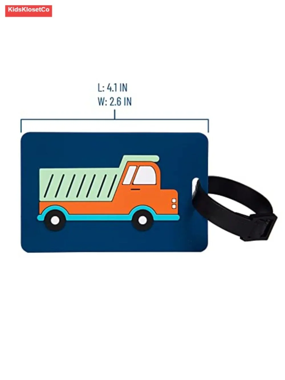 Set of 2 Durable PVC Luggage Tags for Suitcases & Backpacks – Transportation